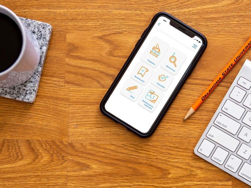 OSU app displayed on a mobile phone