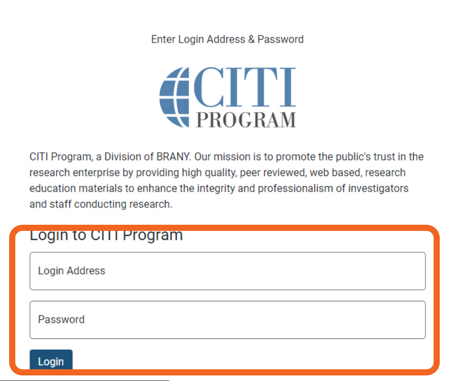 CITI Okey login