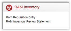 ram inv