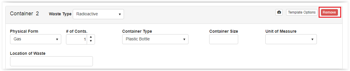 delete button circled